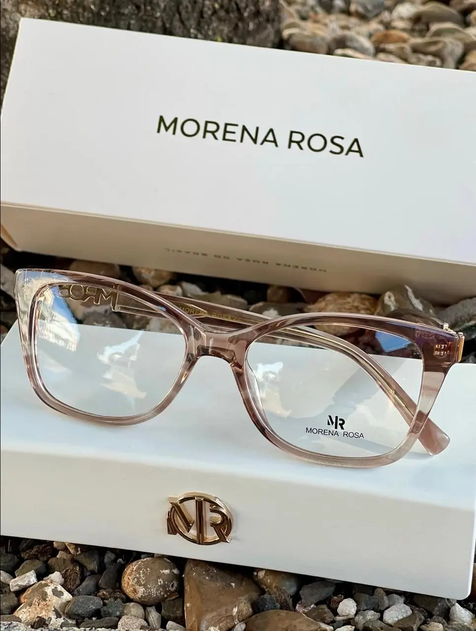 Detalhes da armação Morena Rosa