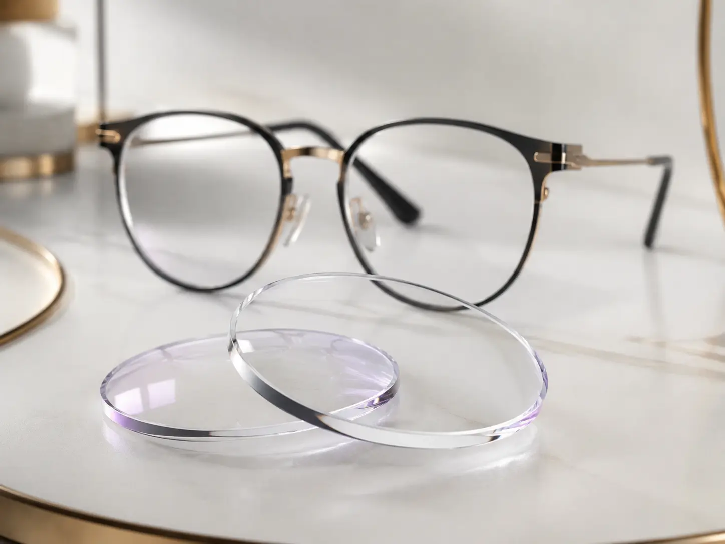 Lentes oftálmicas da Ótica Oriente